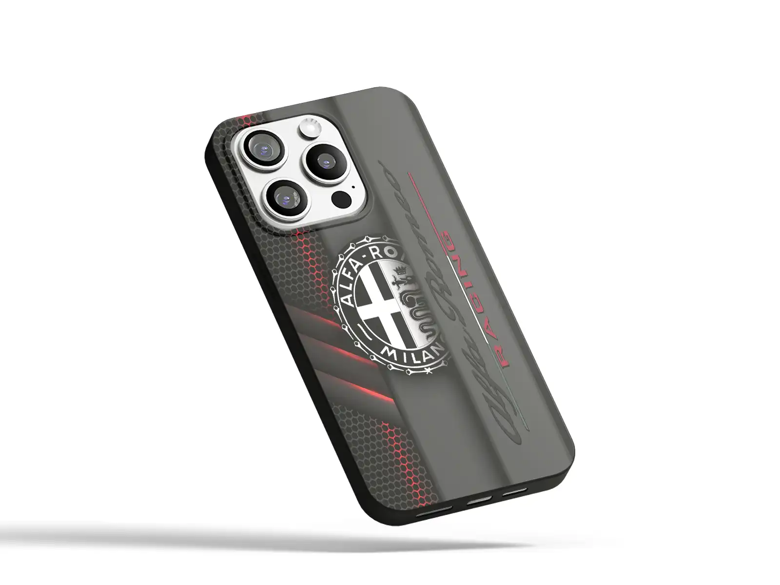 Alfa Romeo Custodia Silicone Telefono Look Moderno